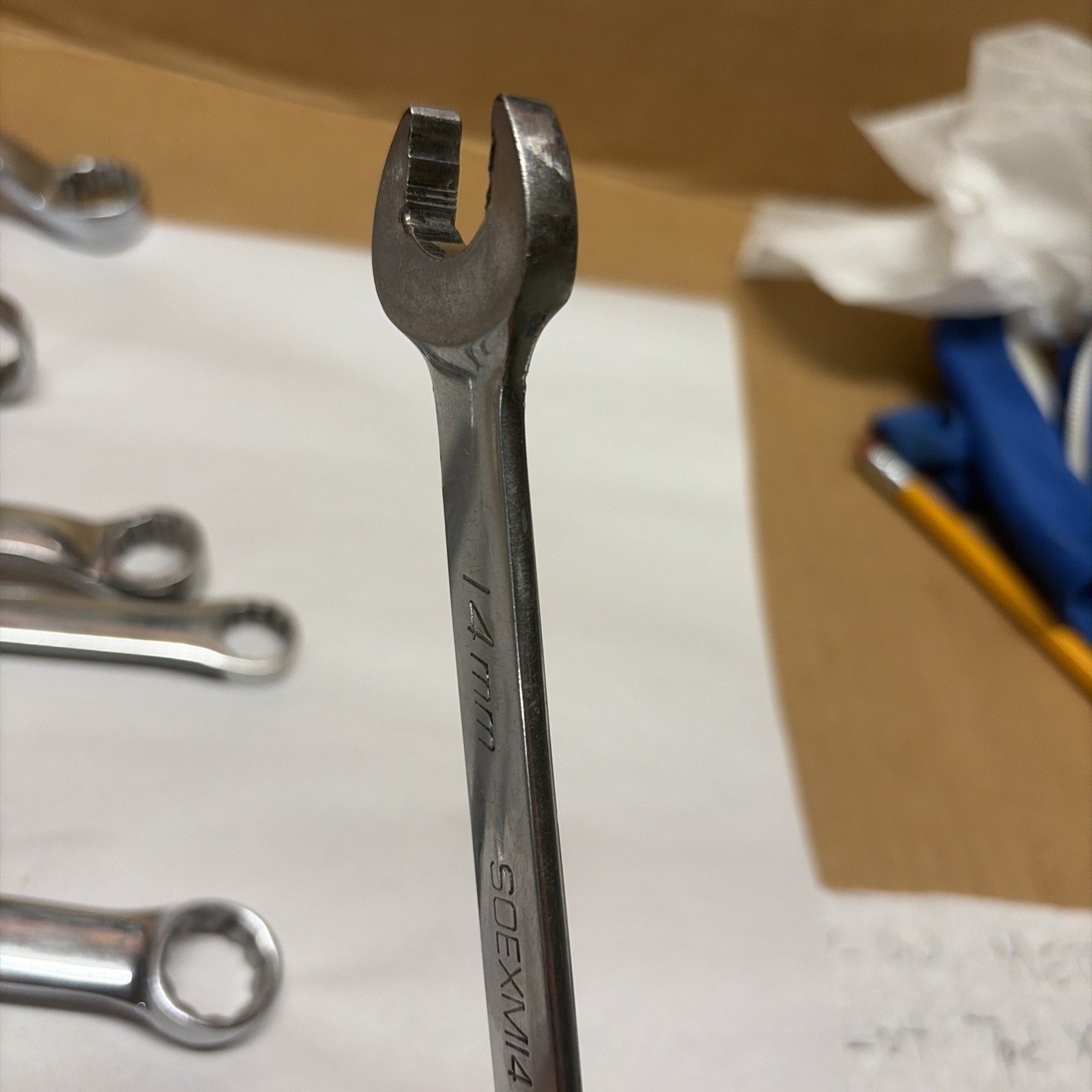 Snap-on Metric Wrench Lot 7 Pc XBM OEXLM