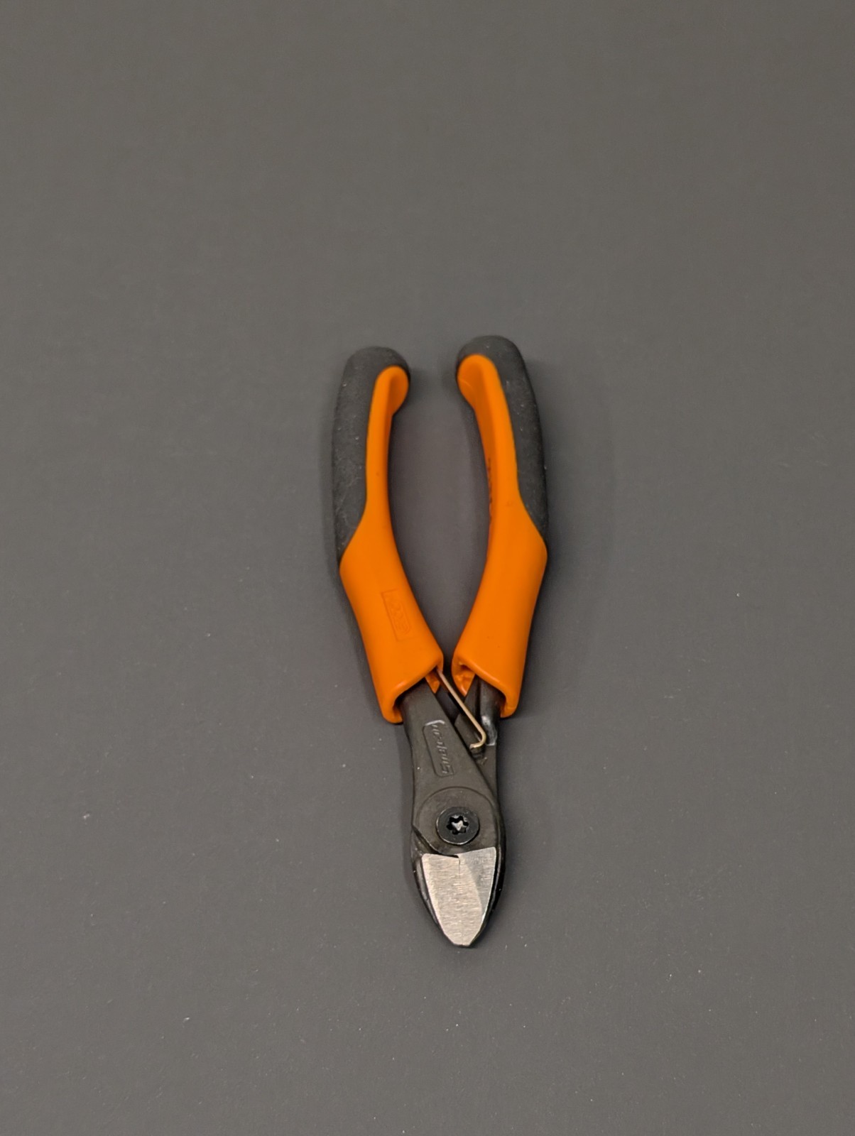 Snap On Tools Diagonal Precision Plastic And Cable Flush Cutters EPC160 Orange