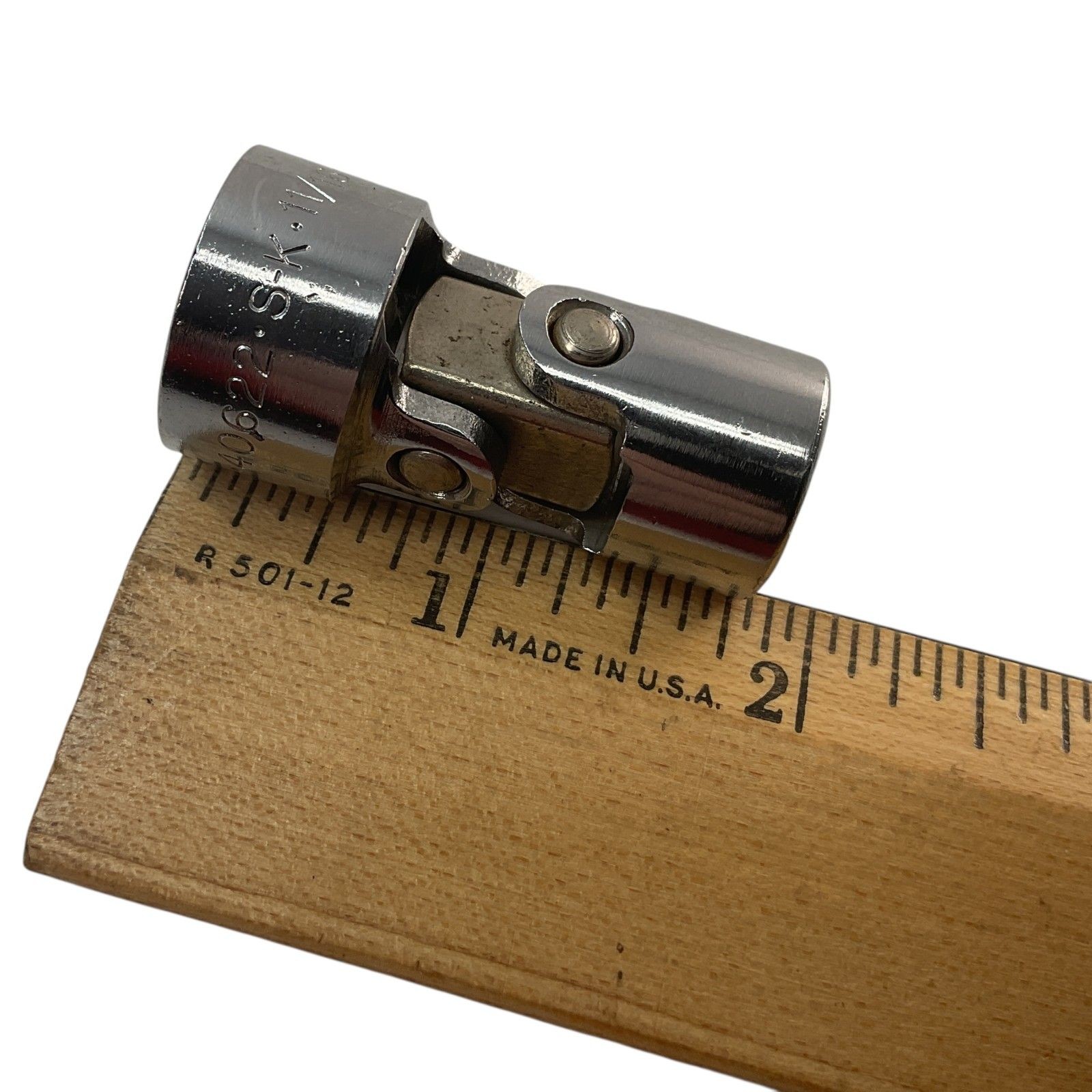 S-K Tools Universal Joint Socket 40622 11/16″ 6-Point 3/8″ Drive As Pictured USA