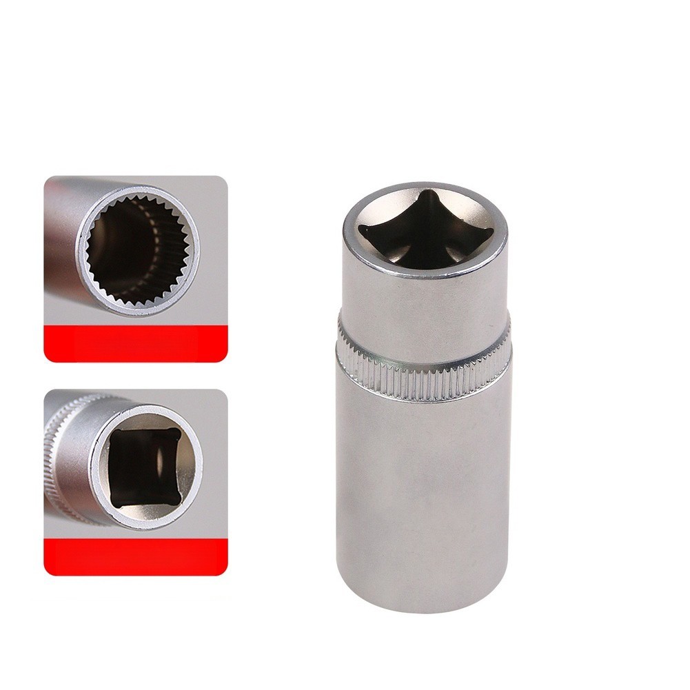 Engine Maintenance Injector Socket Chromium-Vanadium Steel 56mm Extended Body