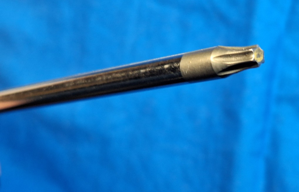 Snap-On SGDTX1225B T25 Extra-Long 17″ shaft Torx driver Instinct Handle Red