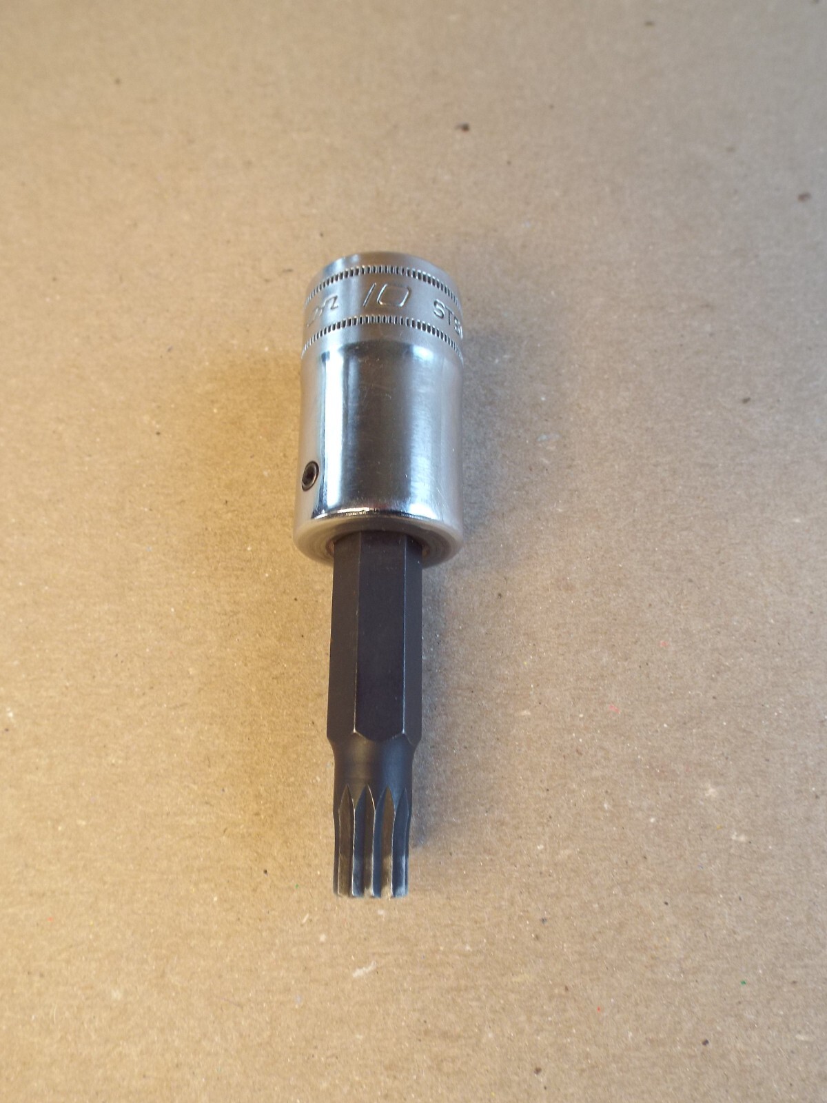 Snap-On STSM10B 1/2″ Dr Metric 10 mm Triple Square Bit Socket USA – (Pls Read)