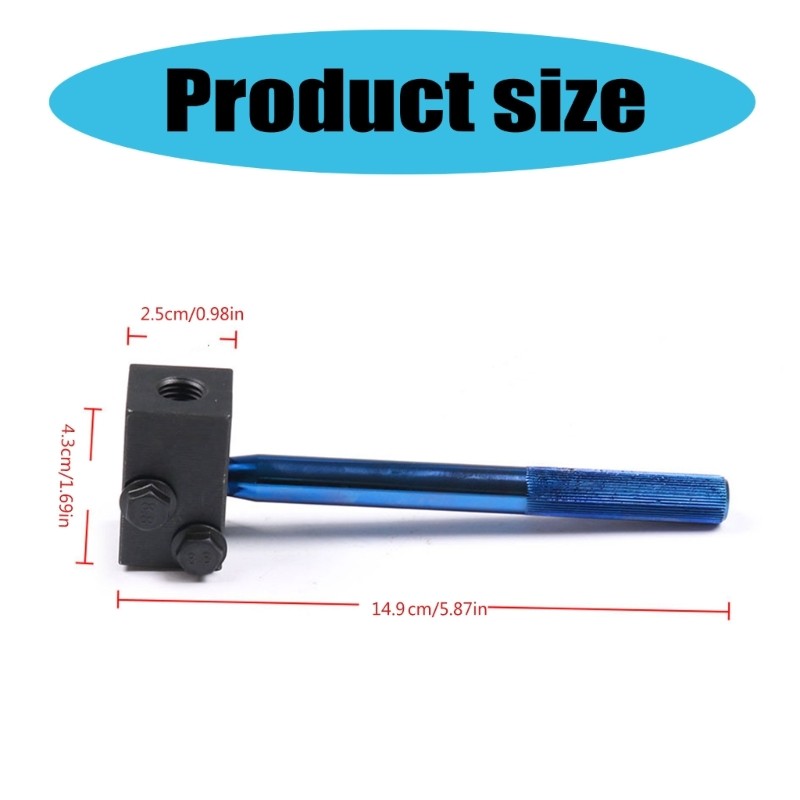 3/16inch Cutter Auto Hard Line Cutting Flaring Removable Handle Tool for Car