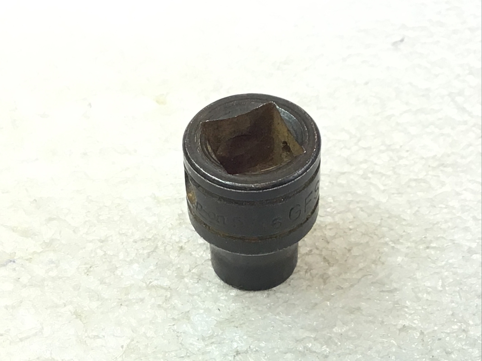 SNAP ON #GFS101 – SAE, 3/8″ Drive, 6-Point, Shallow, Socket -USA-NICE-