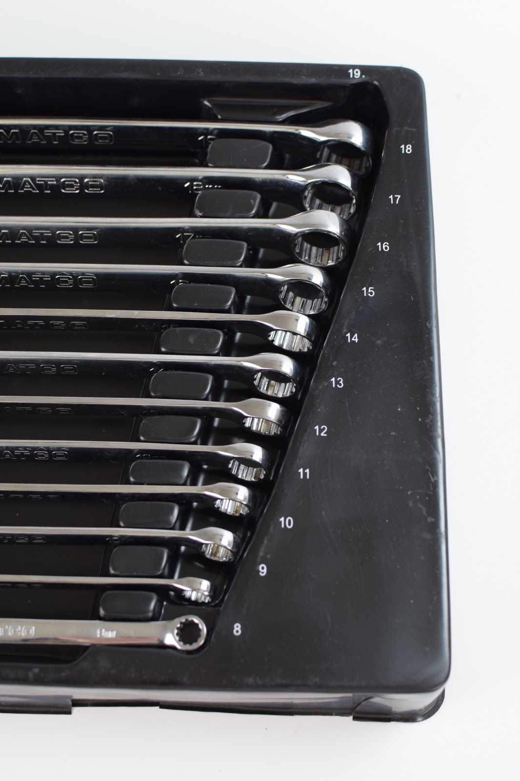 Matco Tools: 12-pc Long Metric Combination Wrench Set (SMCLM122)