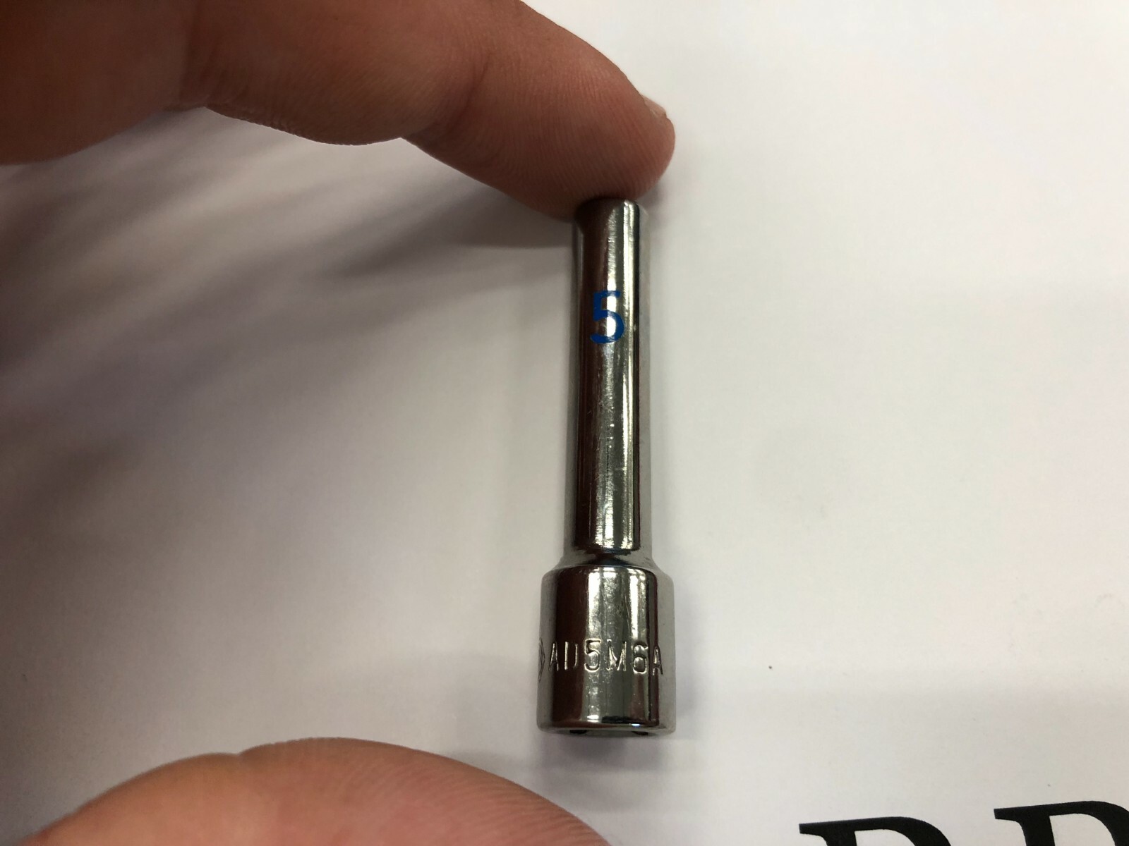 Matco Tools 1/4″ Drive 5mm Metric Deep 6 Point Deep Chrome Socket AD5M6A