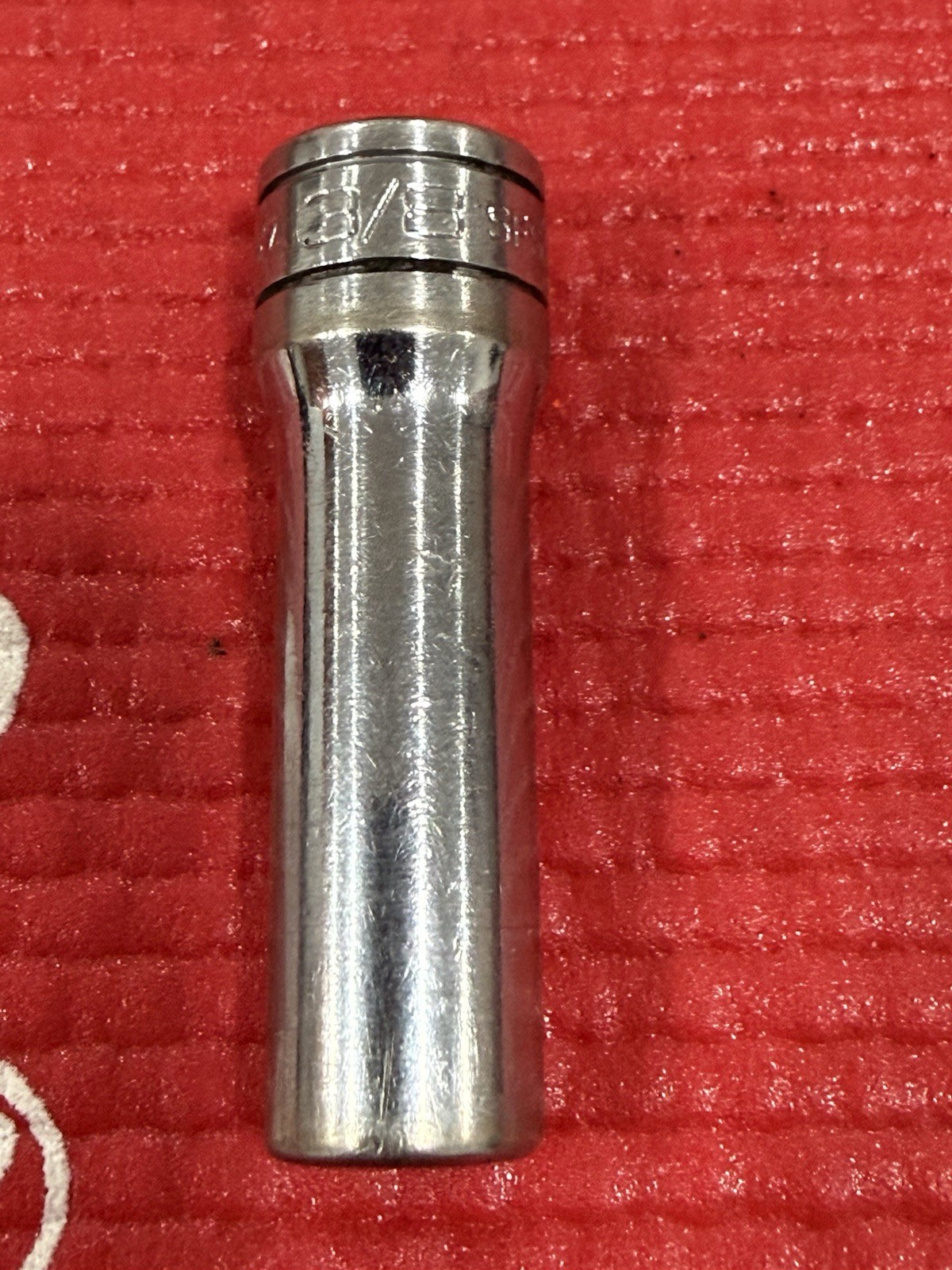 Snap On 3/8” Drive 3/8” Standard Deep 6 Point Chrome Socket SFS121, USA Made