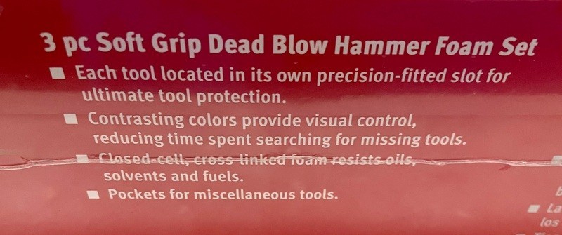 New Snap-On 3pc GREEN 16, 32, 56oz Dead Blow Hammer Set HBFE301FG