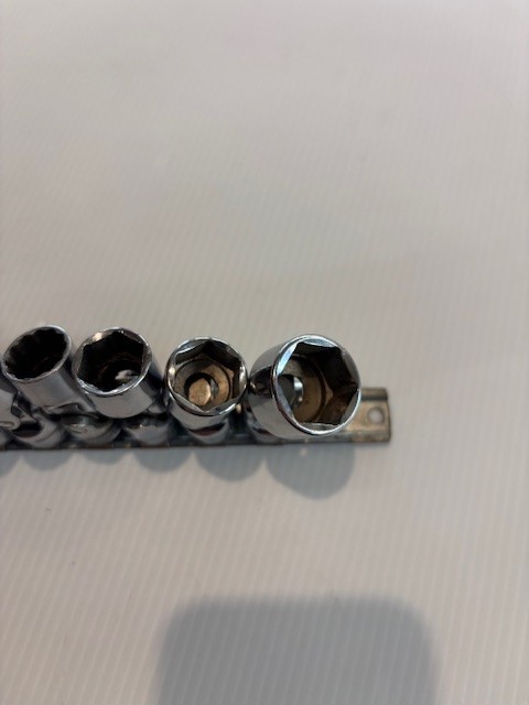 Snap On Tools 3/8” Drive 6 Point and 12 point 11pc Swivel Socket Set