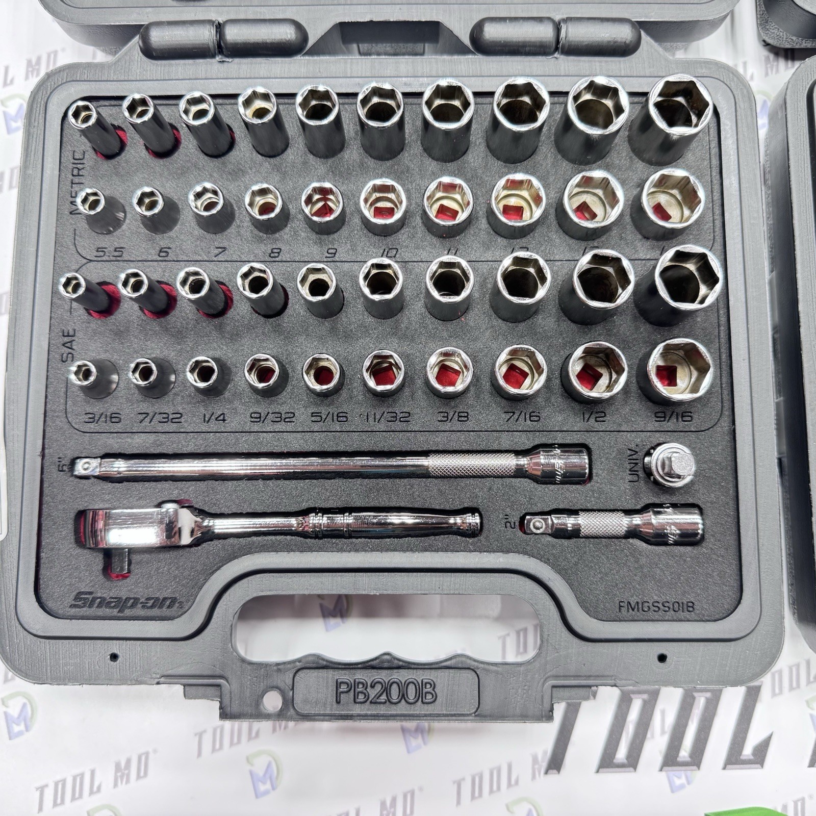 Snap-on Tools NEW 88pc 1/4″ & 3/8″ Drive «TO-GO» Socket Sets 236EFSFR 144TMPBFR