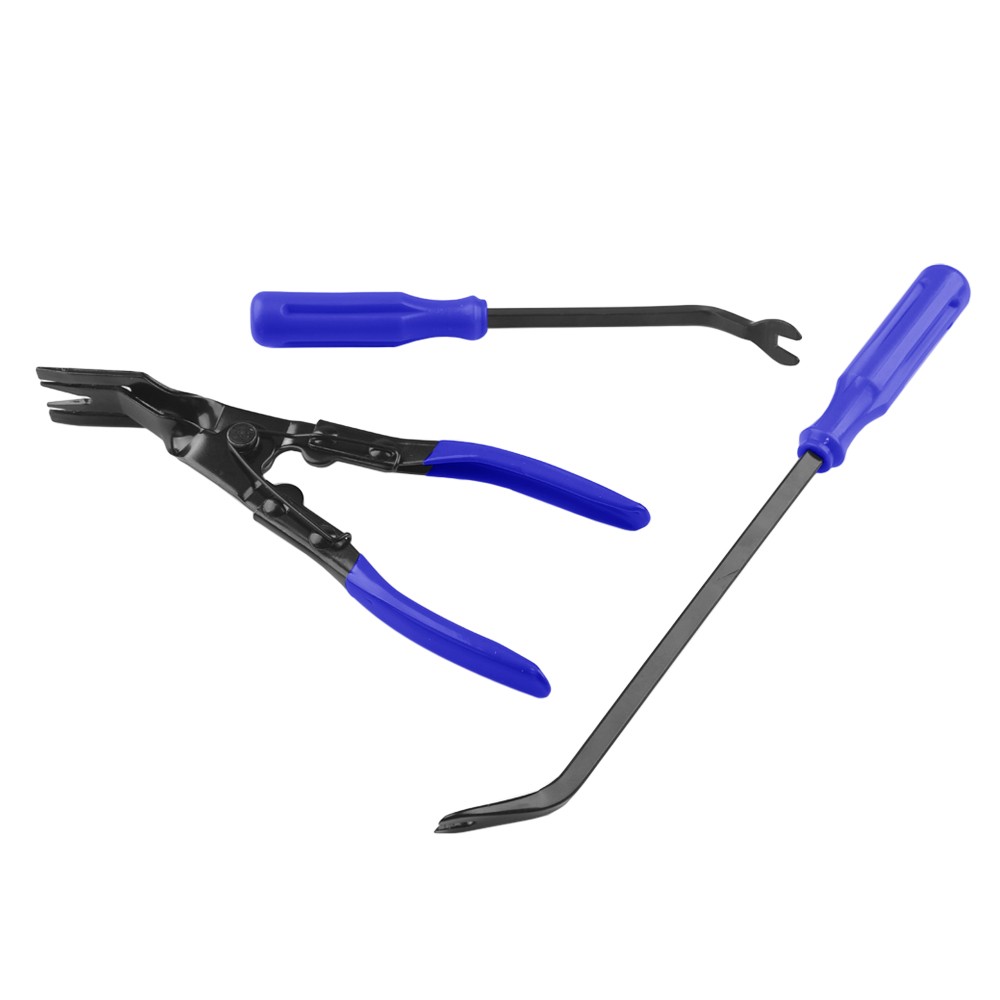 3PCS Auto Trim Clip Remover Tool Removal Pliers Fastener Door Panel Retainer Set