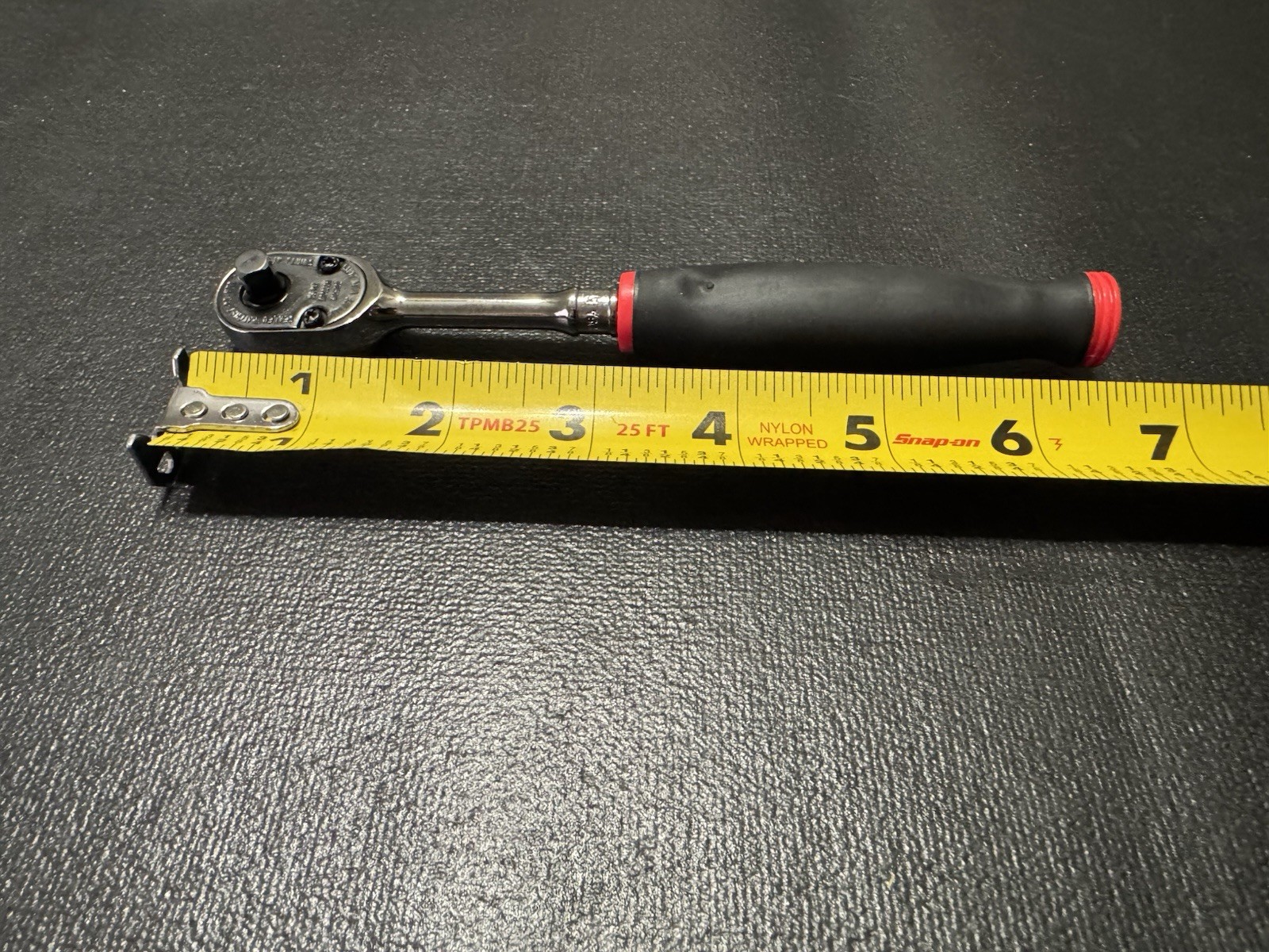 1/4″ Drive Dual 80 Technology Soft Grip Long Handle Ratchet (Red) THL72