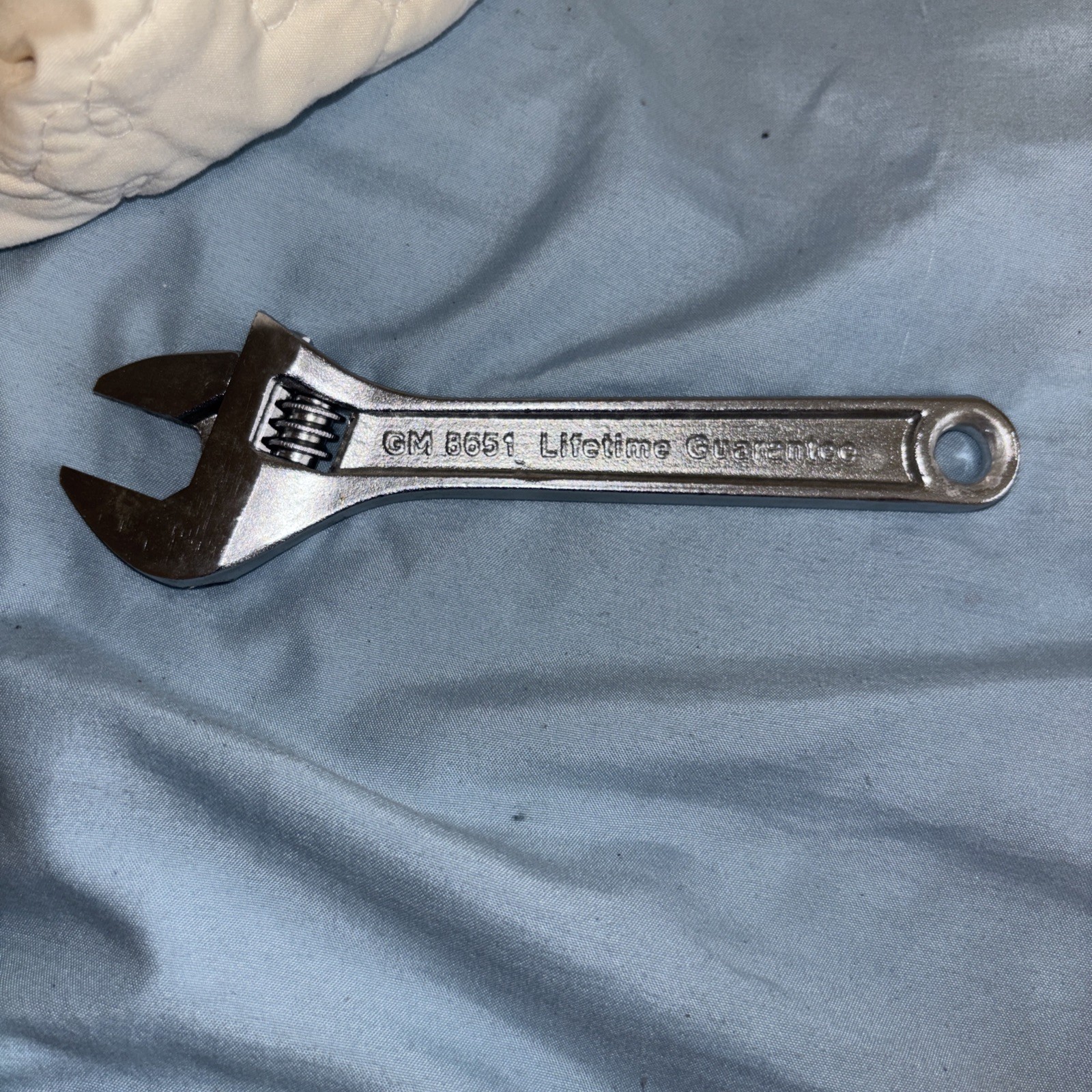 Crescent Wrench 6in Power Tourque GM 8551 Life Time Wattent