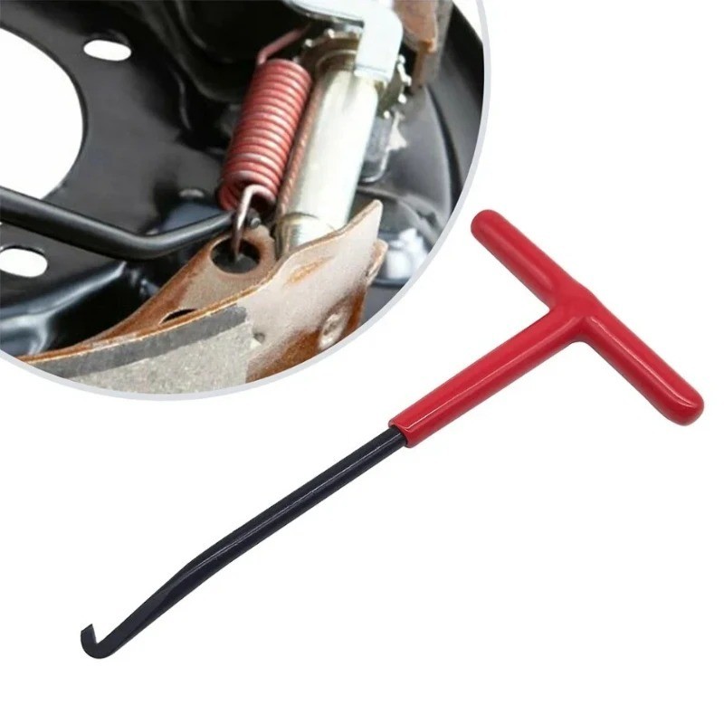 T-Shaped Exhaust Spring Puller with Rubber Grip – Essential Tool for Motorcycles