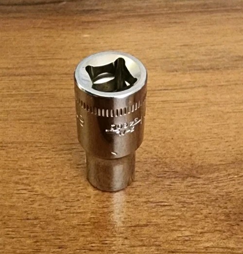 Craftsman 6mm Socket 6 Point 1/4″ Drive Z-AL 34602 Easy Read (Etched & Stamped)