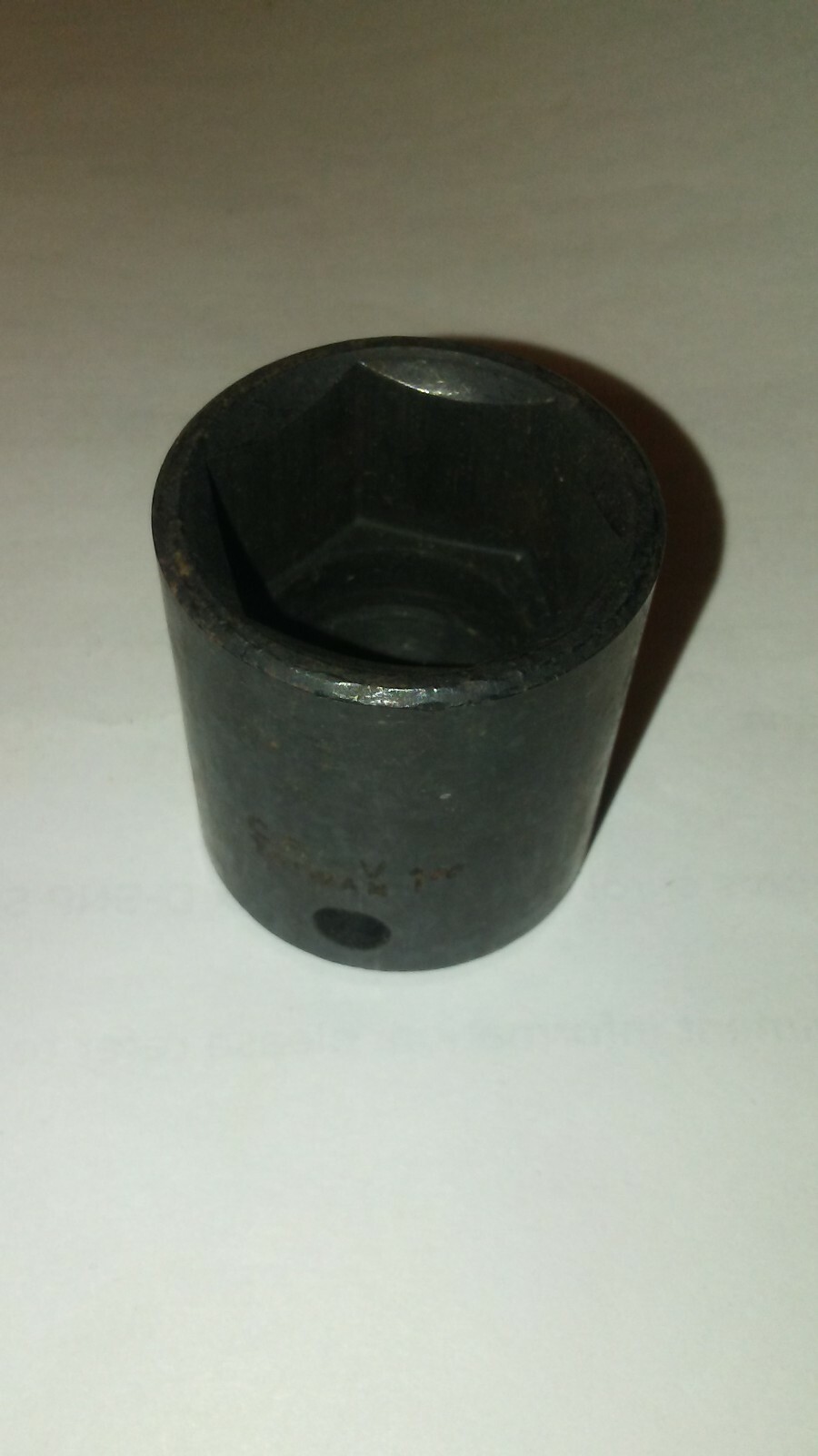 SAE 1 in. ACKON CR-V Tools Shallow Impact Socket, 1/2 in. Drive, 6-Point,