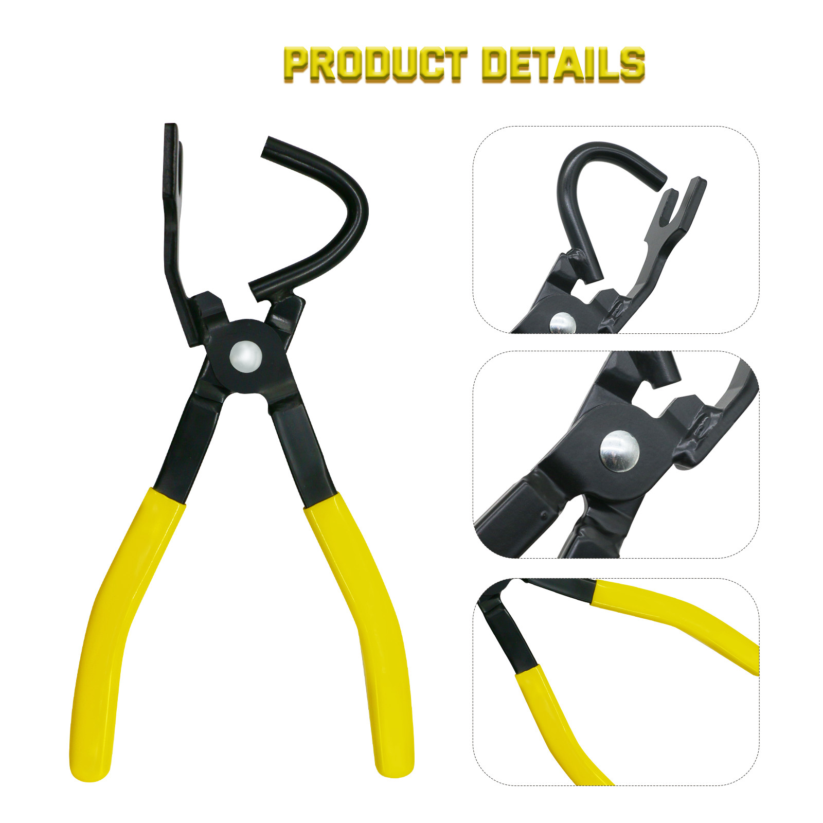 Exhaust Hanger Removal Pliers Grommets Removal Tool Muffler Rubber Hanger Pliers