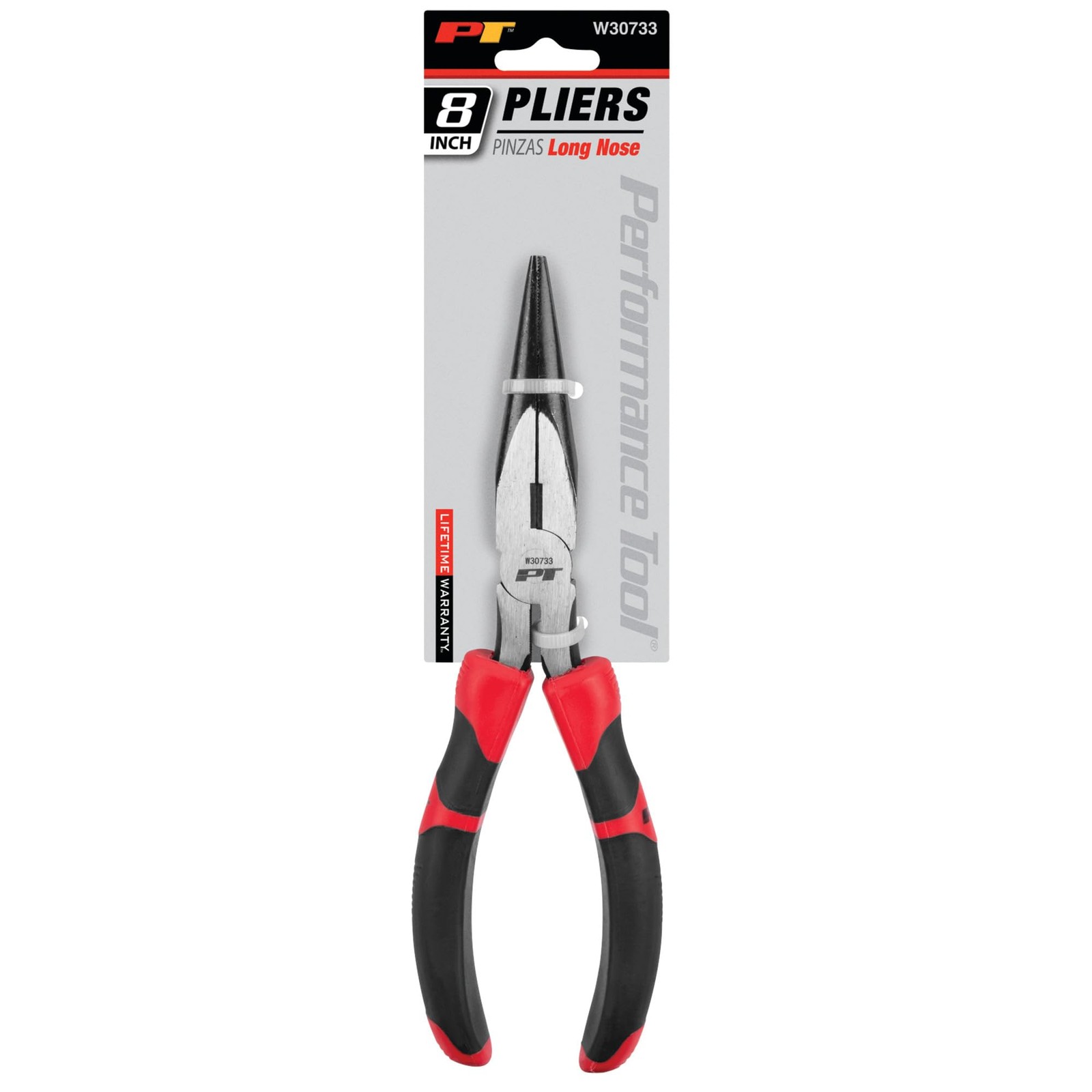 Premium 8-Inch Long Nose Pliers with Chromium-Vanadium Steel Construction for Pr