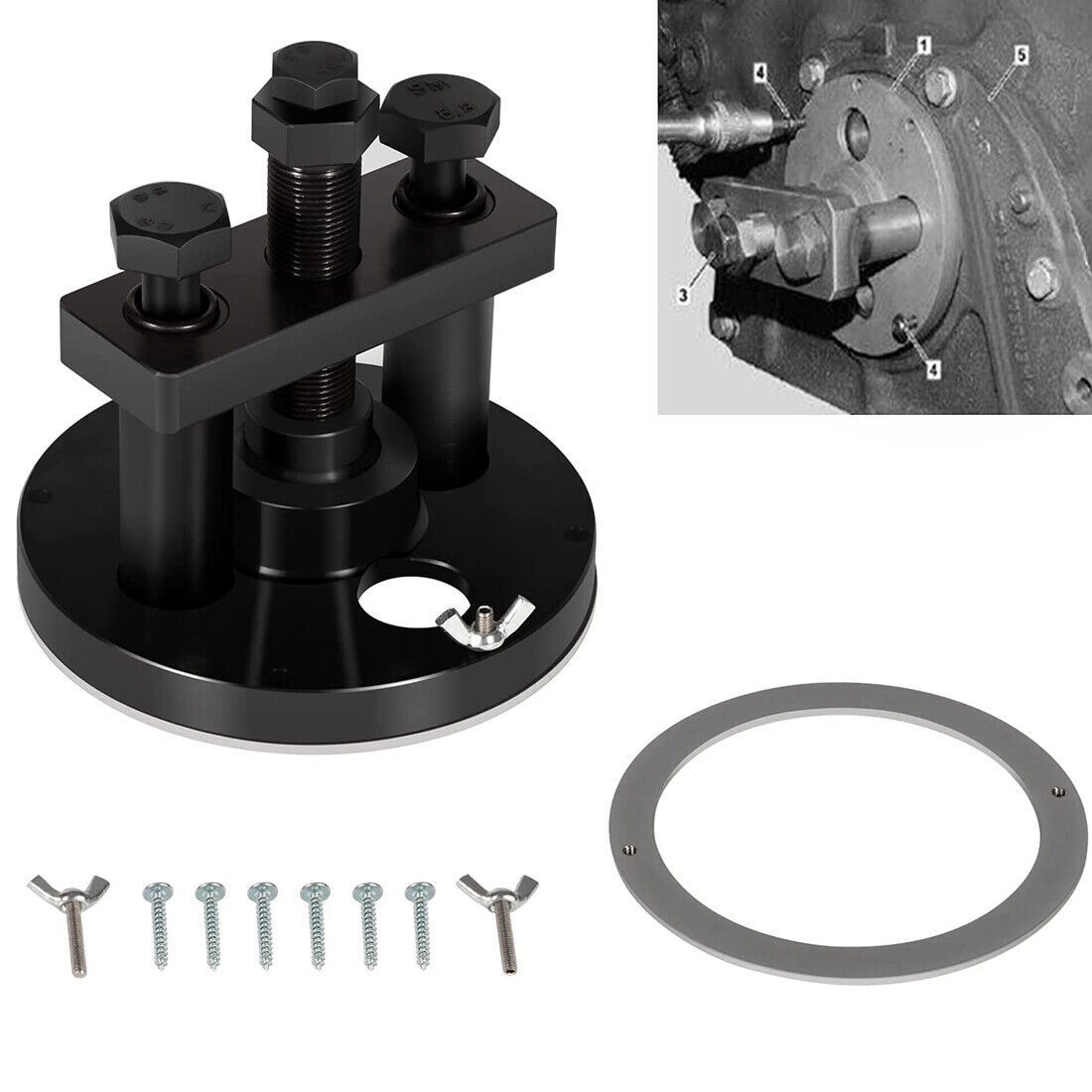 W541589023300 for Detroit DD13 DD15 Front Crankshaft Seal Remover Installer Tool