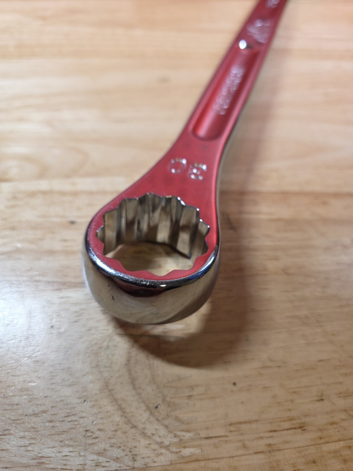 Mac Tools M30CL440 30mm Metric Standard 12-Point Chrome Combination Wrench NICE