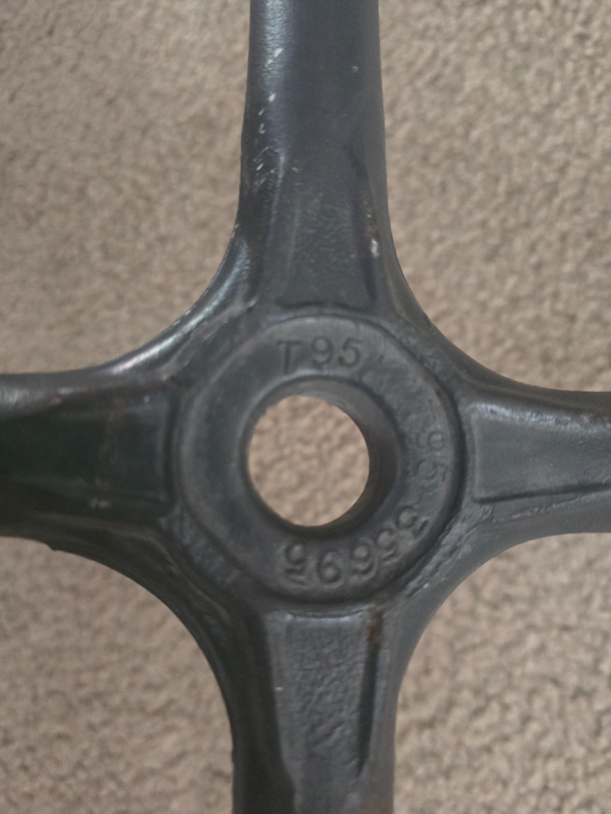 Ken-Tool T95 4-Way Lug Wrench, Drop-Forged Center, SAE