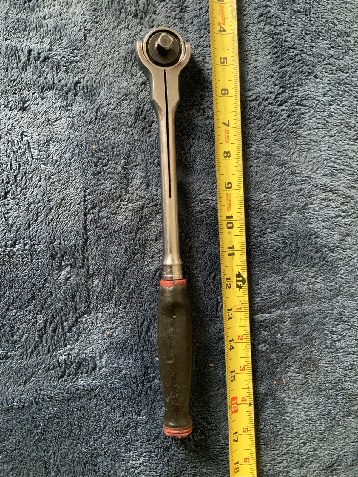 Snap On Fhnf100, 3/8” Drive Swivel Head Ratchet, Greasy Handle…..works Fine,,,