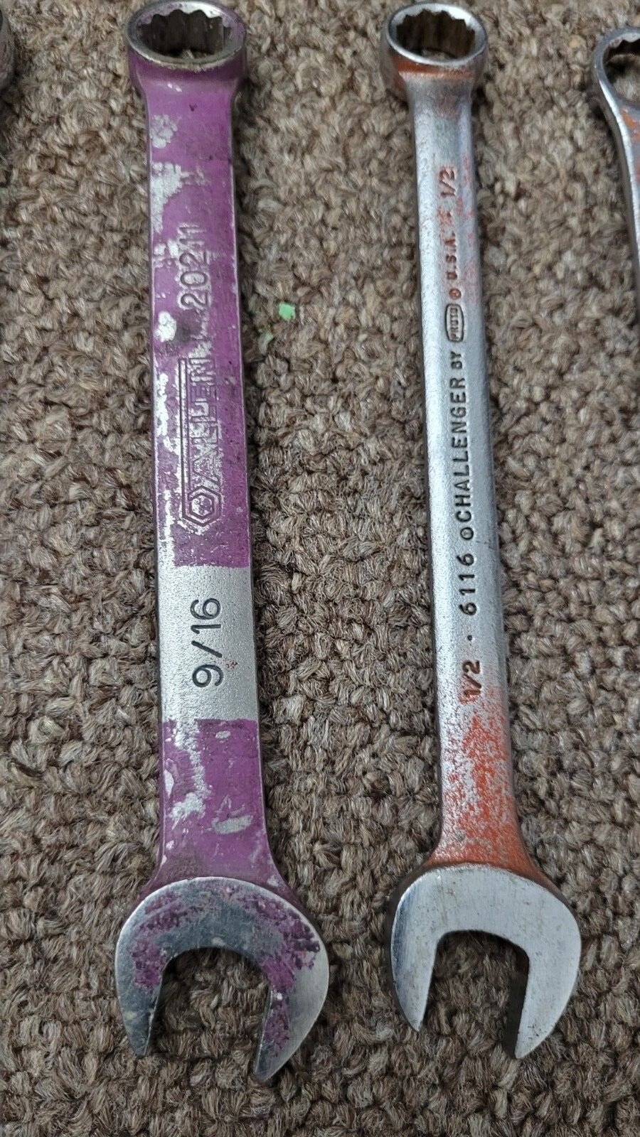 Craftsman MIT Fuller Allen Double Open Ended & Combination Wrench Set Vintage ?