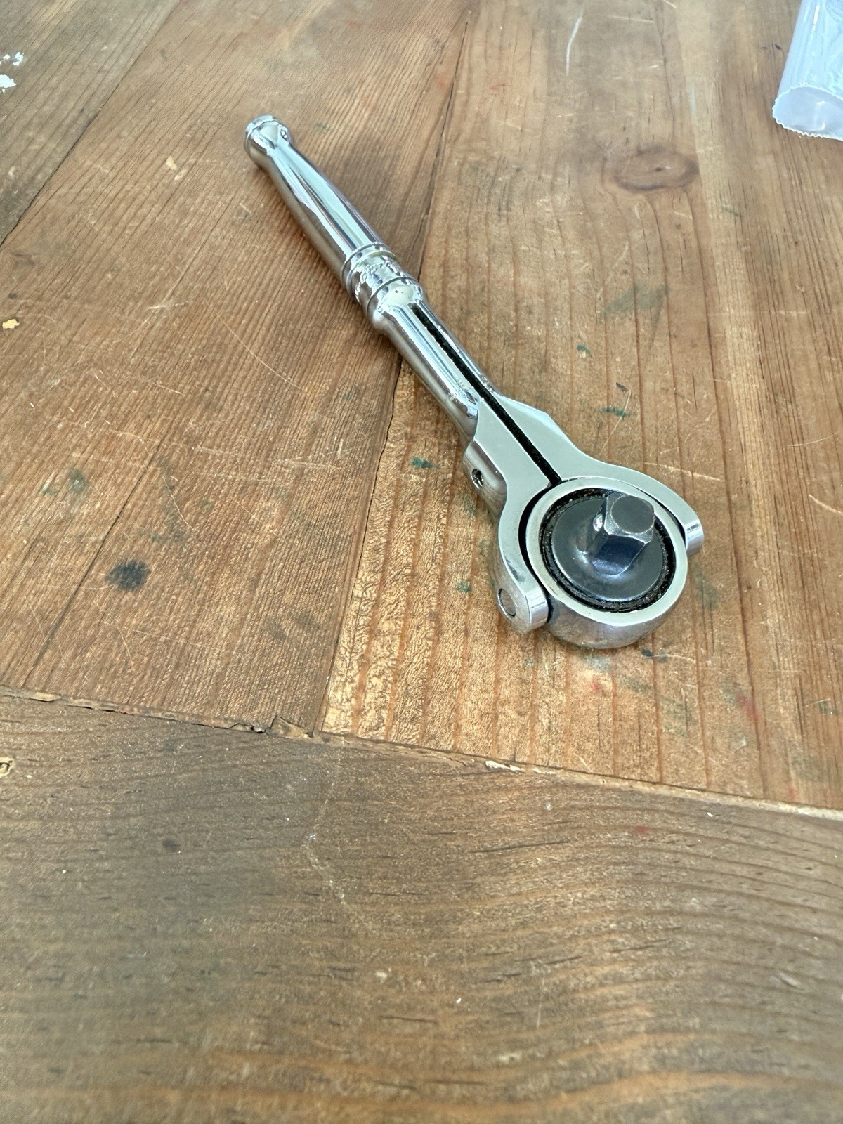Snap On Tools TM738 1/4″ Drive Swivel Flex Roto Head Ratchet – Made in USA!