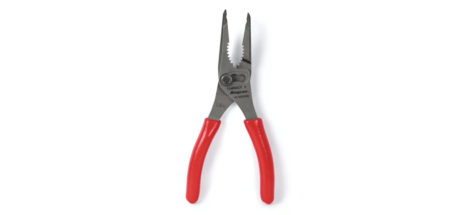 💥 NEW LN46ACF 7″ Snap-On Pliers Fuse Pulling 3 position Long Nose Slip Joint