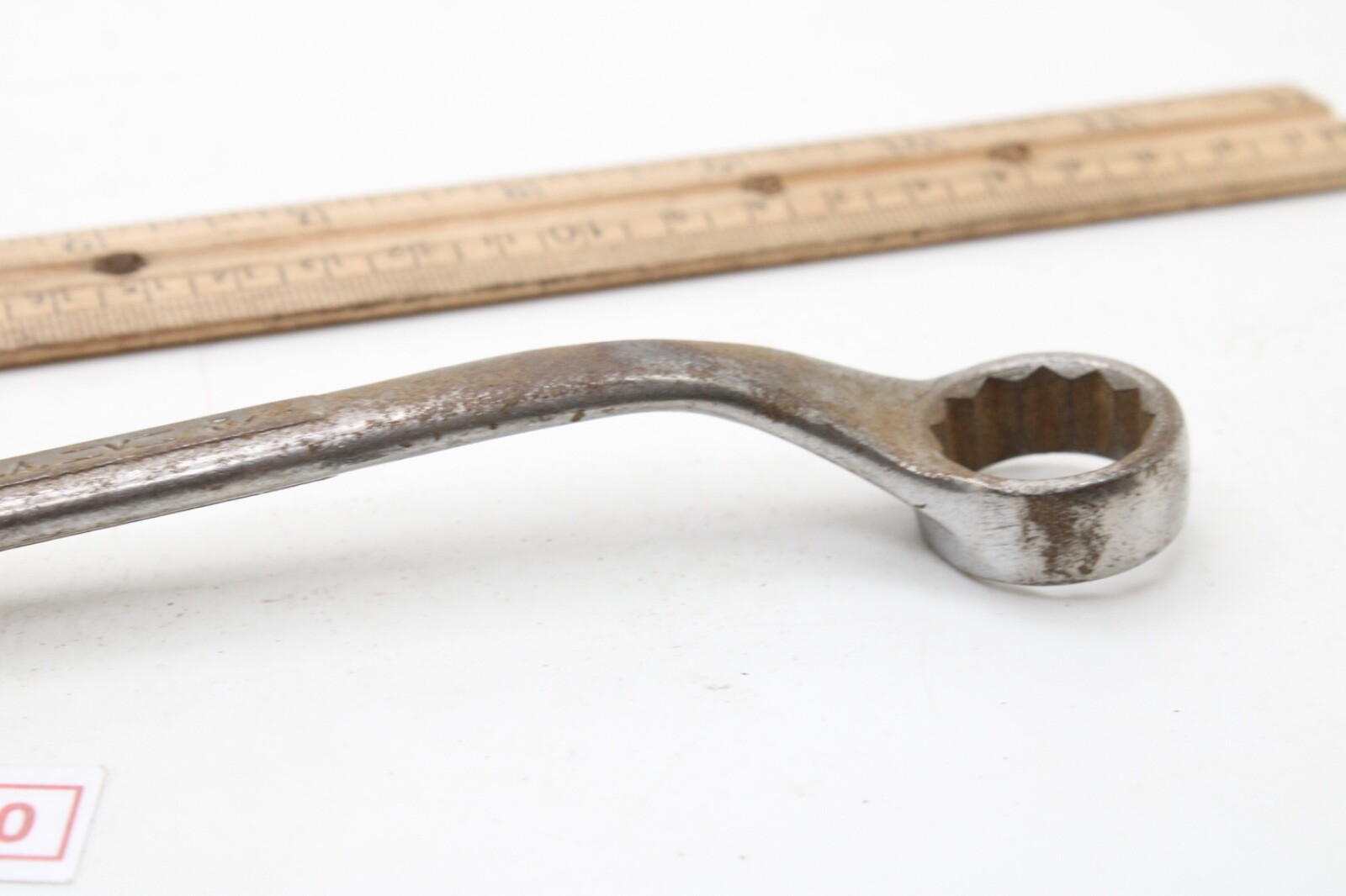 Craftsman =V =Series 5/8″ X 3/4″ 12 Point SAE Offset Box Wrench USA Modified