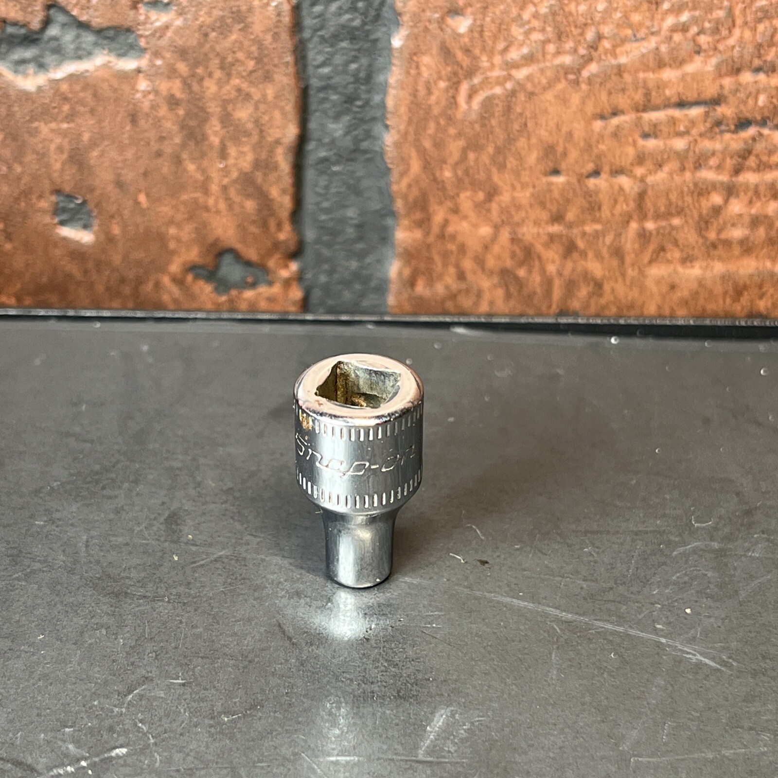 Snap On USA 4mm 6 Point 1/4″ Drive Shallow Socket TMM4 4 MM Chrome