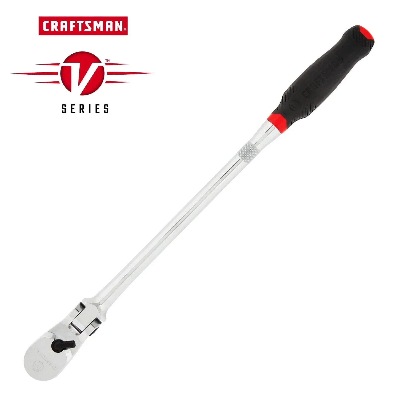 Craftsman V- Series 3/8″ Drive Comfort Grip Long Flex Head Ratchet CMMT86326V