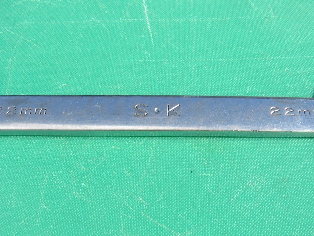 S-K 22MM 88322 22MM OPEN END 12 POINT BOX END COMBINAION WRENCH S K SK TOOLS