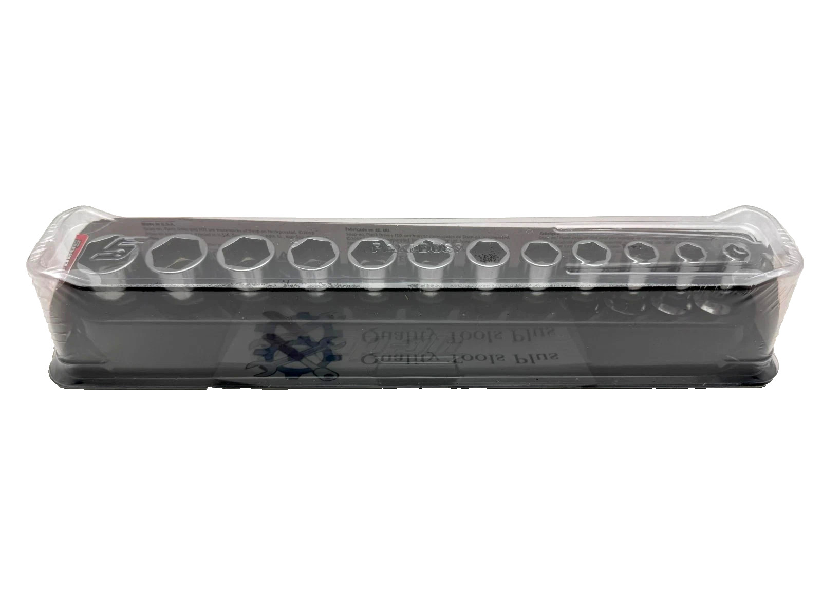 Snap On Tools 12 Piece 3/8″ Drive Semi Deep 8-19mm Socket Set 212YFSMSY New USA