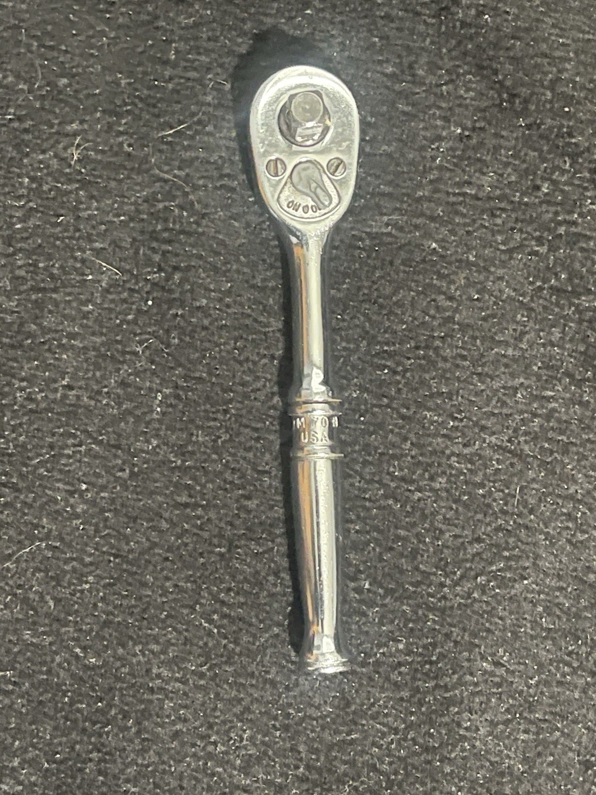 Snap-On Tools TM 70 B 1/4″ Drive Standard Ratchet 4.3/8″ Long TM-70B