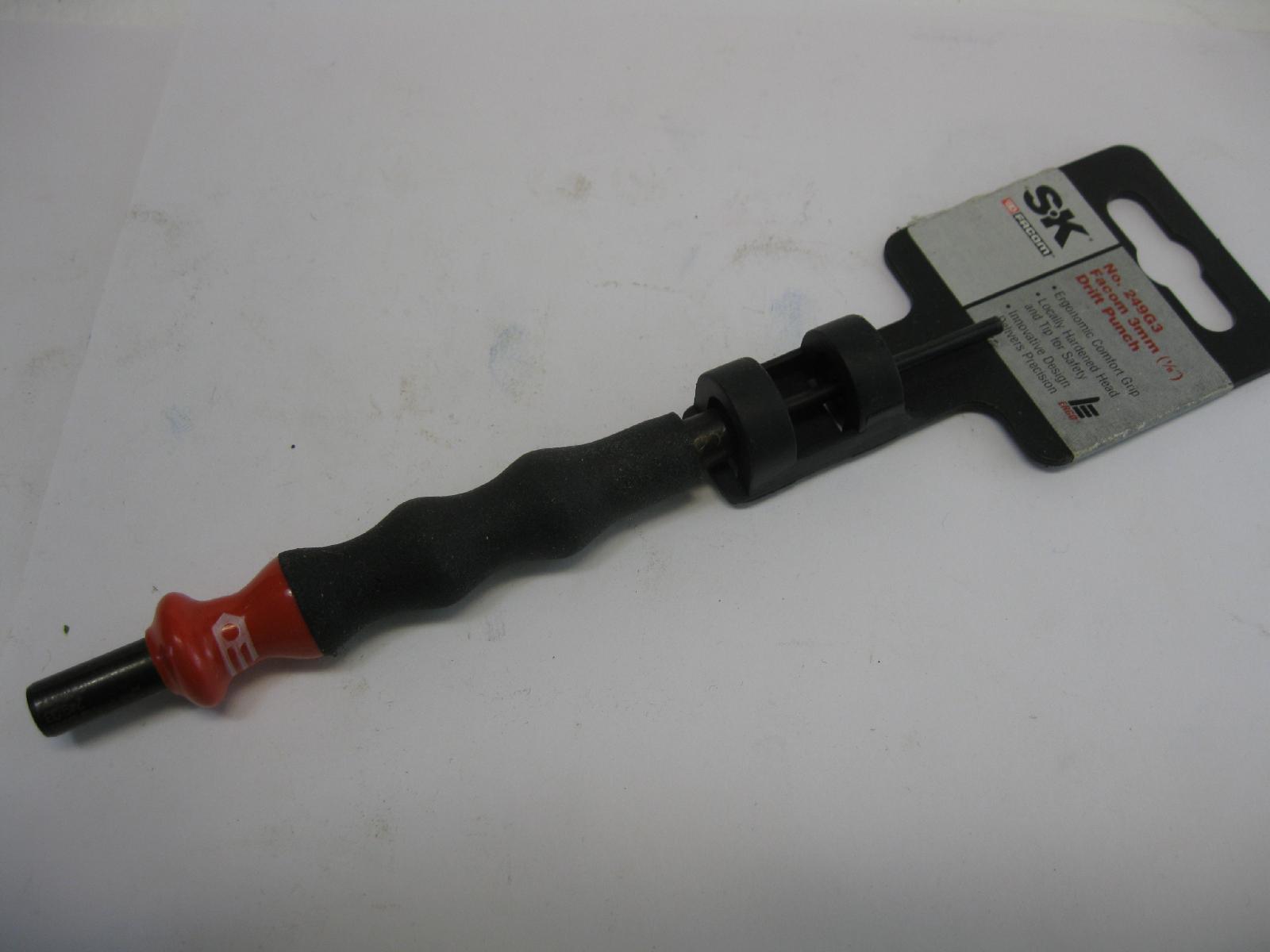 SK Tools Drift Punch 3mm / 1/8 249G3 Lot# Y-44