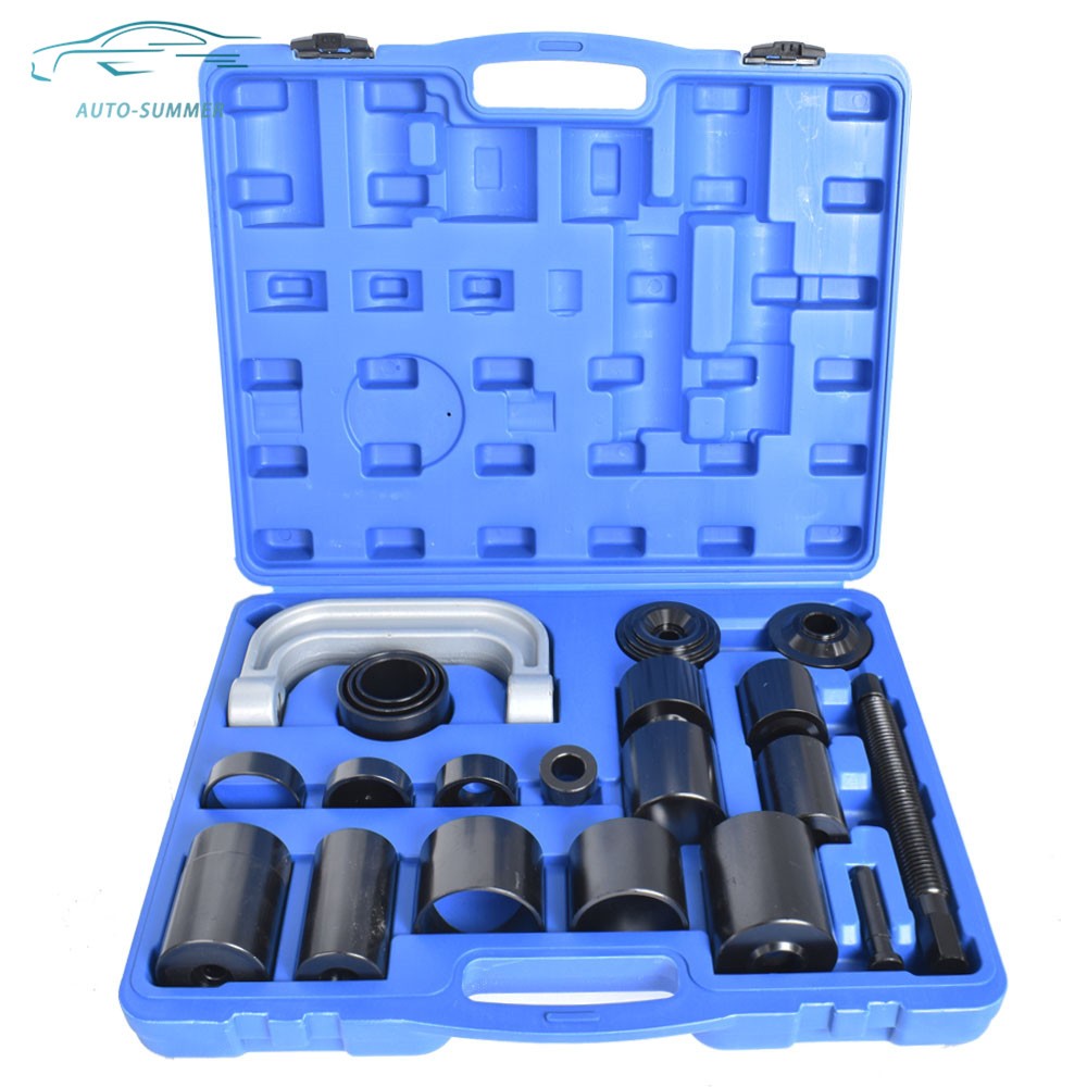 21PCS Auto Repair Service Removal Ball Joint Press Tool Kit & Master Adapter Set