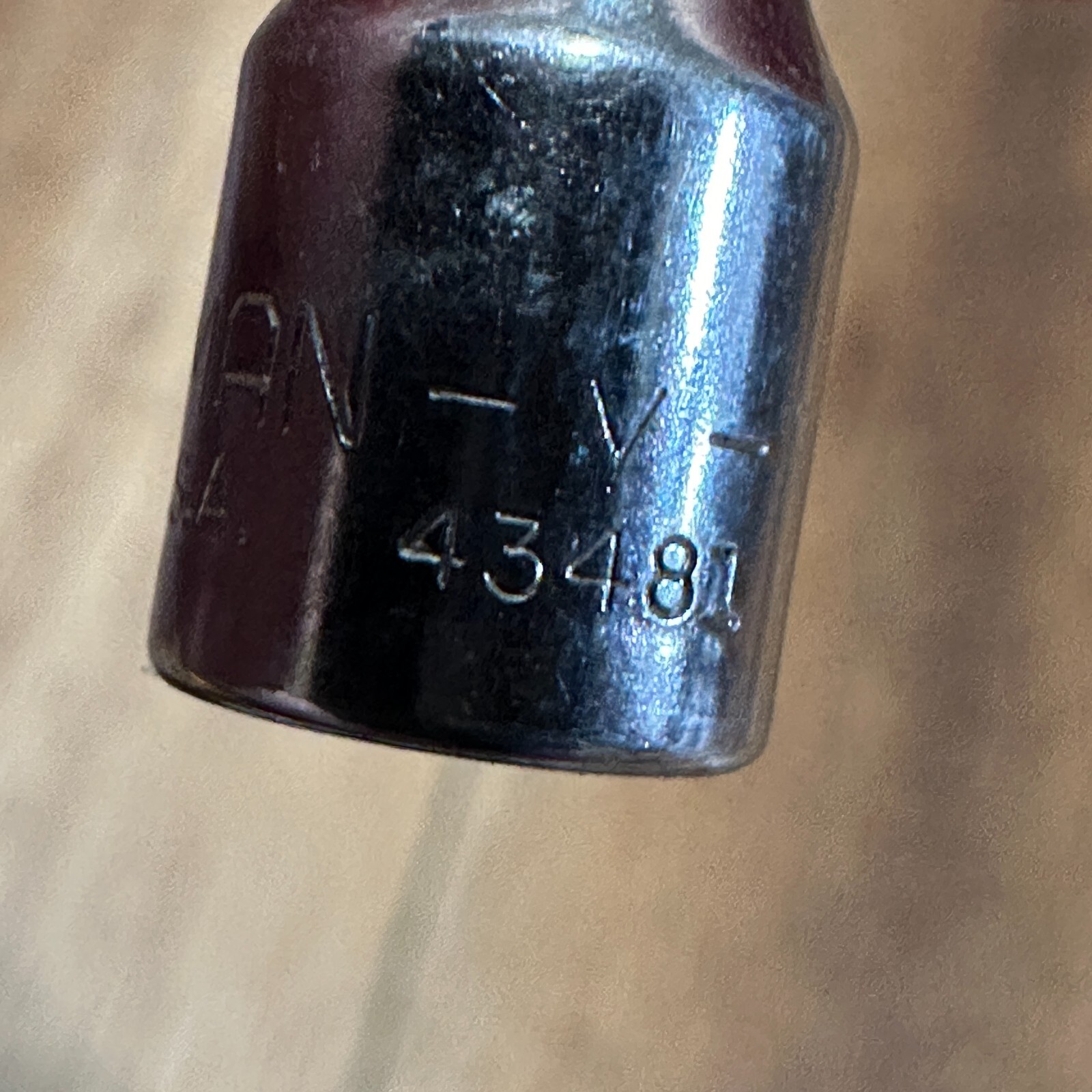 Vintage Craftsman USA 5/32″ 6 Point 1/4″ Drive Shallow Socket 43481 -V- Series