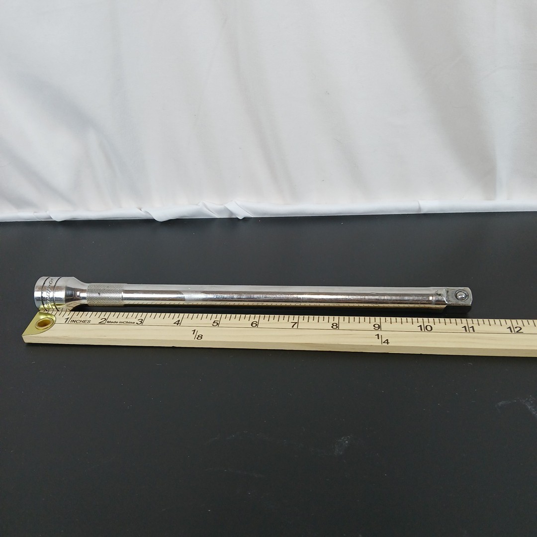 Snap-On SXK11 1/2″ Drive 11″ Long Knurled Chrome Extension Heavy Duty USA