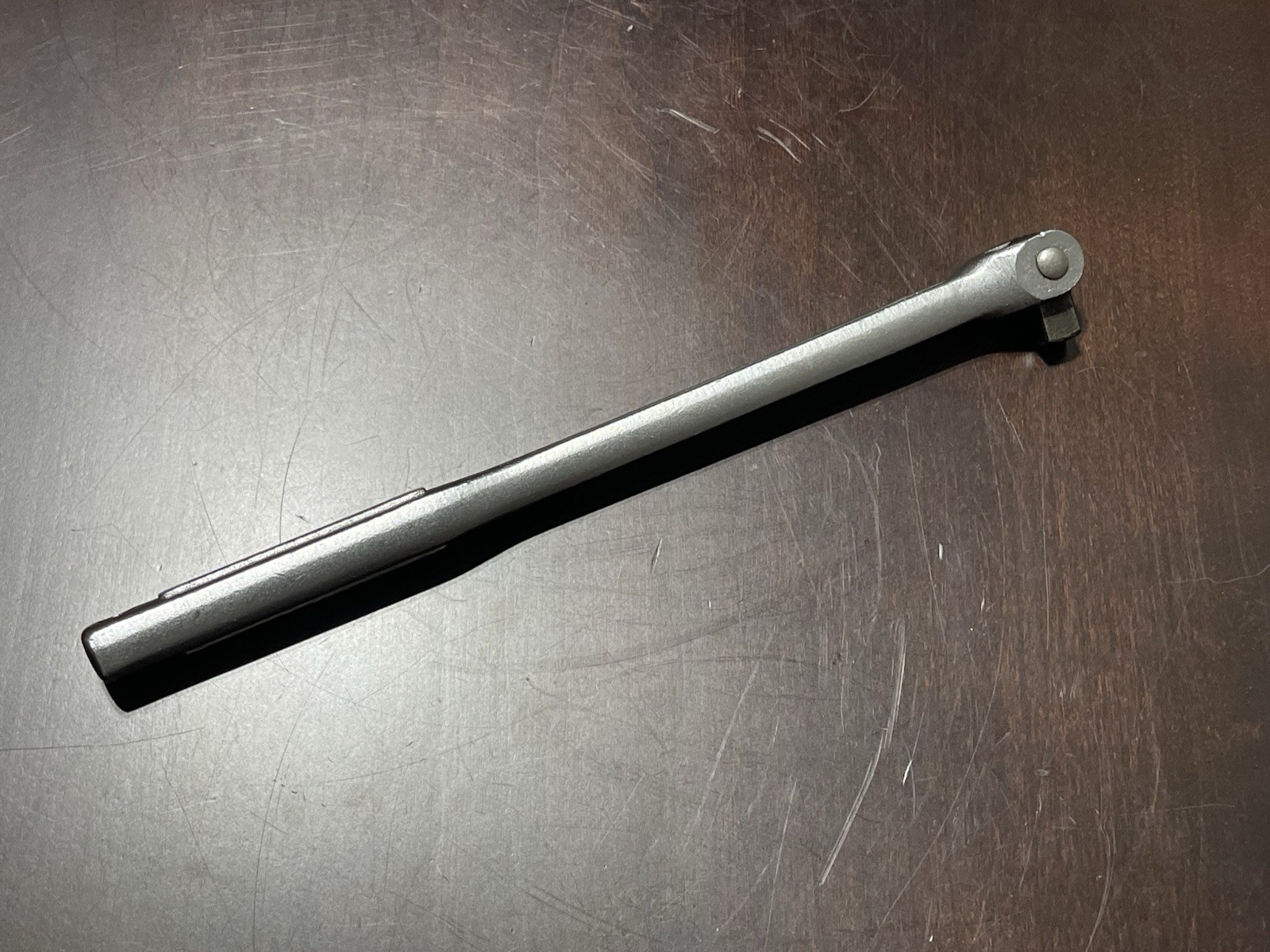 Vintage Craftsman 3/8 inch drive flex head breaker bar, -V- 44363 Forged in USA