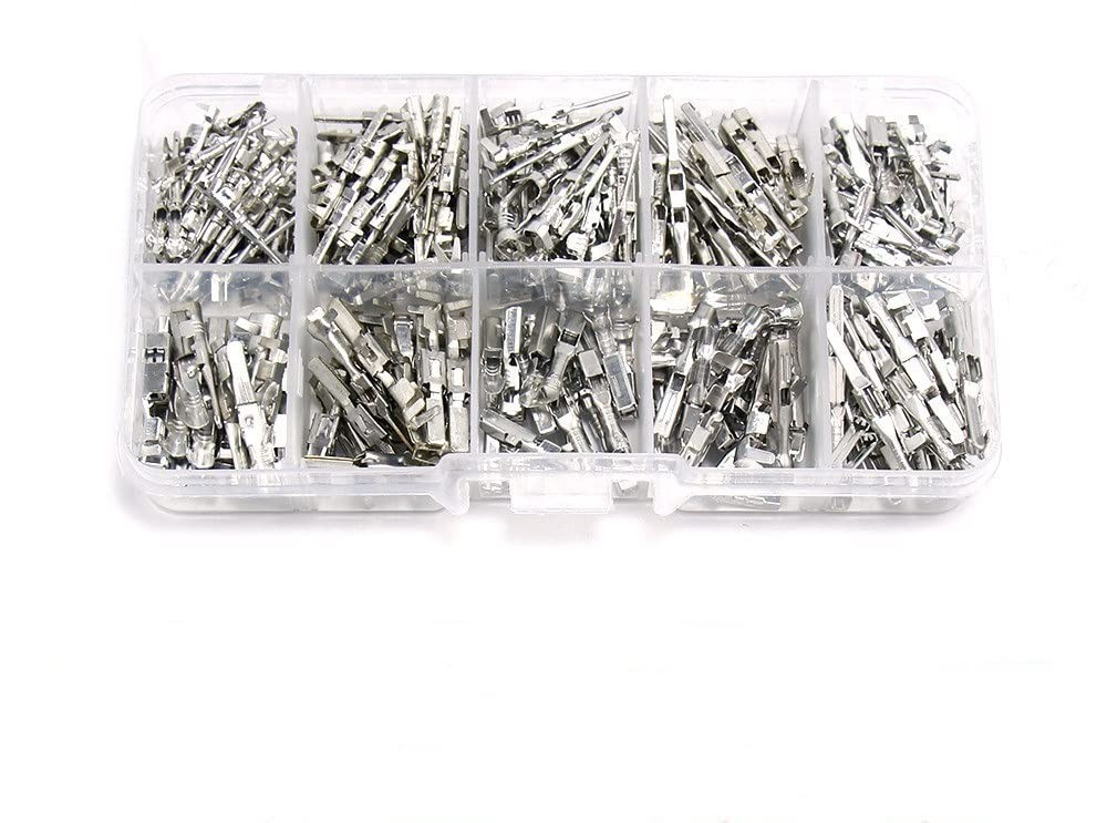 Car Electrical Wire Terminal 1/1.5/1.8/2.2/2.8/3.5mm Auto Electric Silver