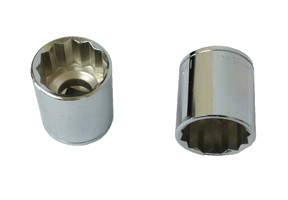 GM Goodwrench 26mm Metric Thin Wall Alloy Steel Socket 12 Point 1/2″ Dr. 33326