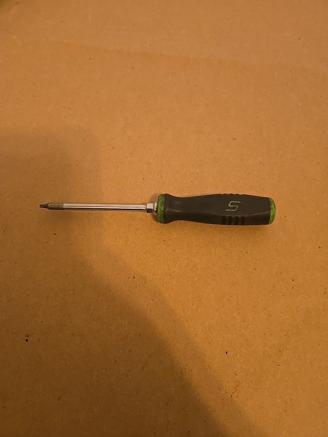 Snap On Soft Grip Mini T8 Torx Bit Driver Black/Green Handle SGDT308