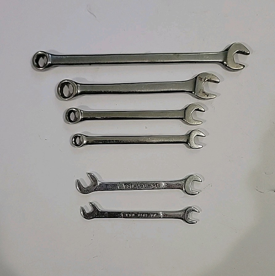 Matco/Snap On 12 Point Set Of 6 Wrenches