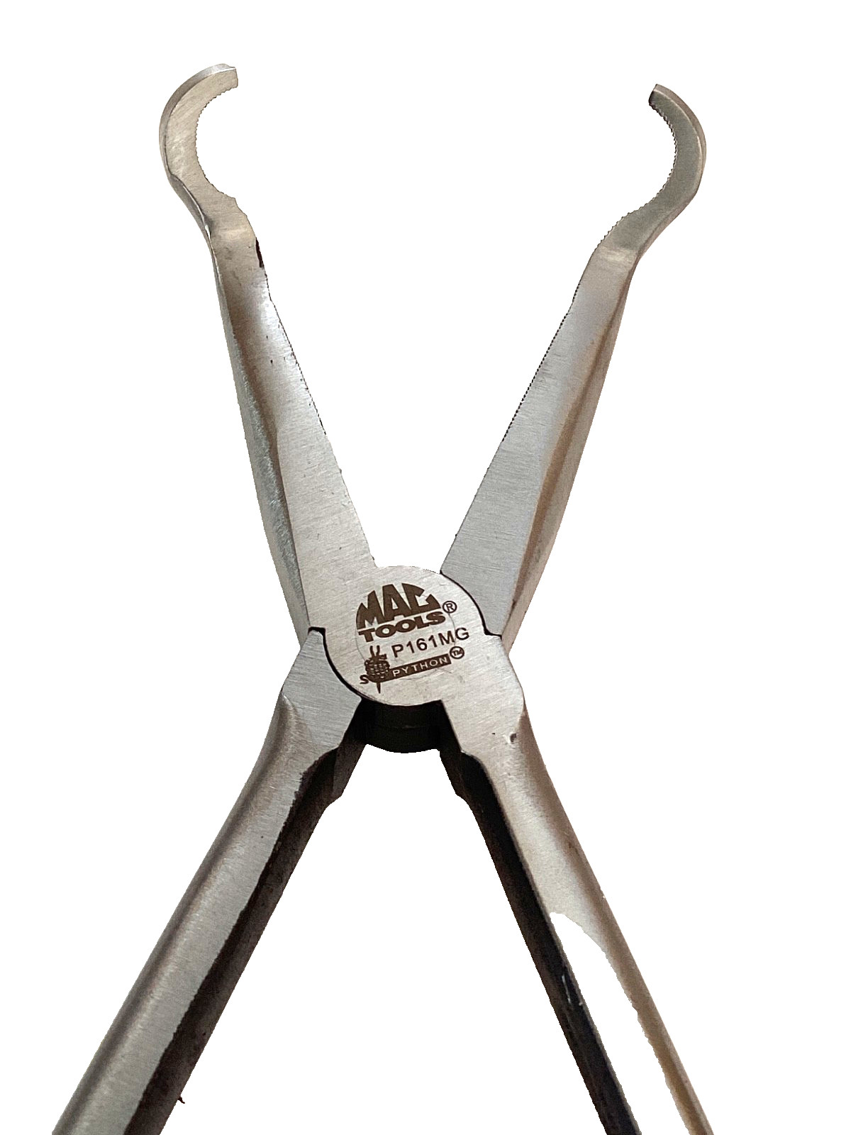 Mac Tools NEW 16” RED Python Extra Long Reach 1/2” Hose Gripping Pliers P161MG