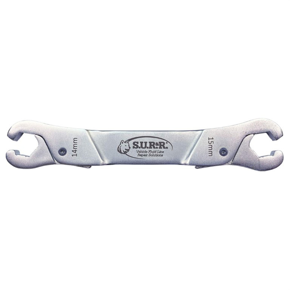 4-Piece set of versatile line wrenches featuring unique ratcheting push on / pul