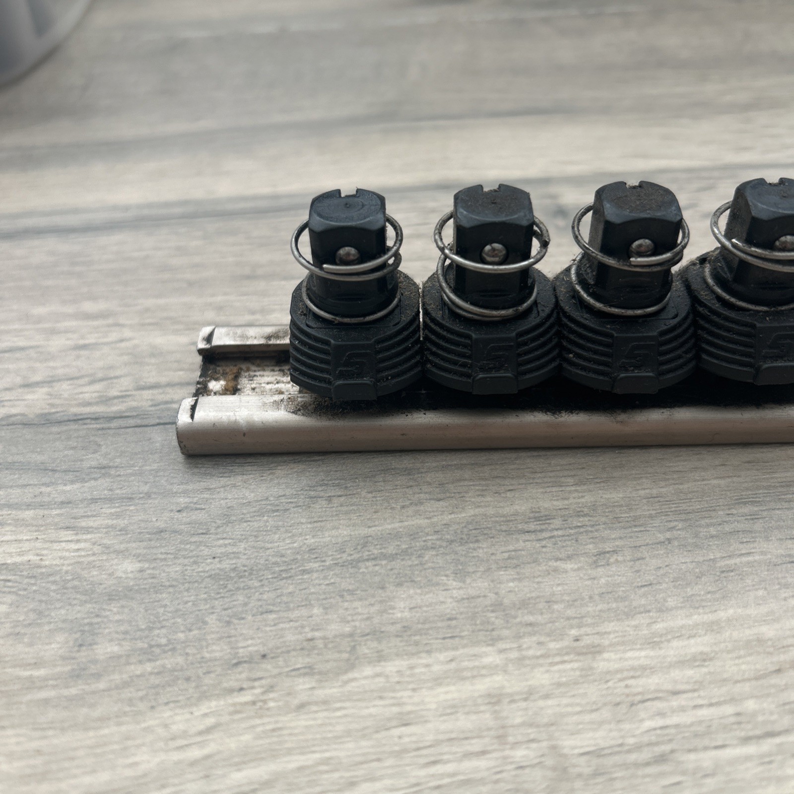 Snap-On 1/2 Quick Release Socket Rail Needs Refurb Read Description