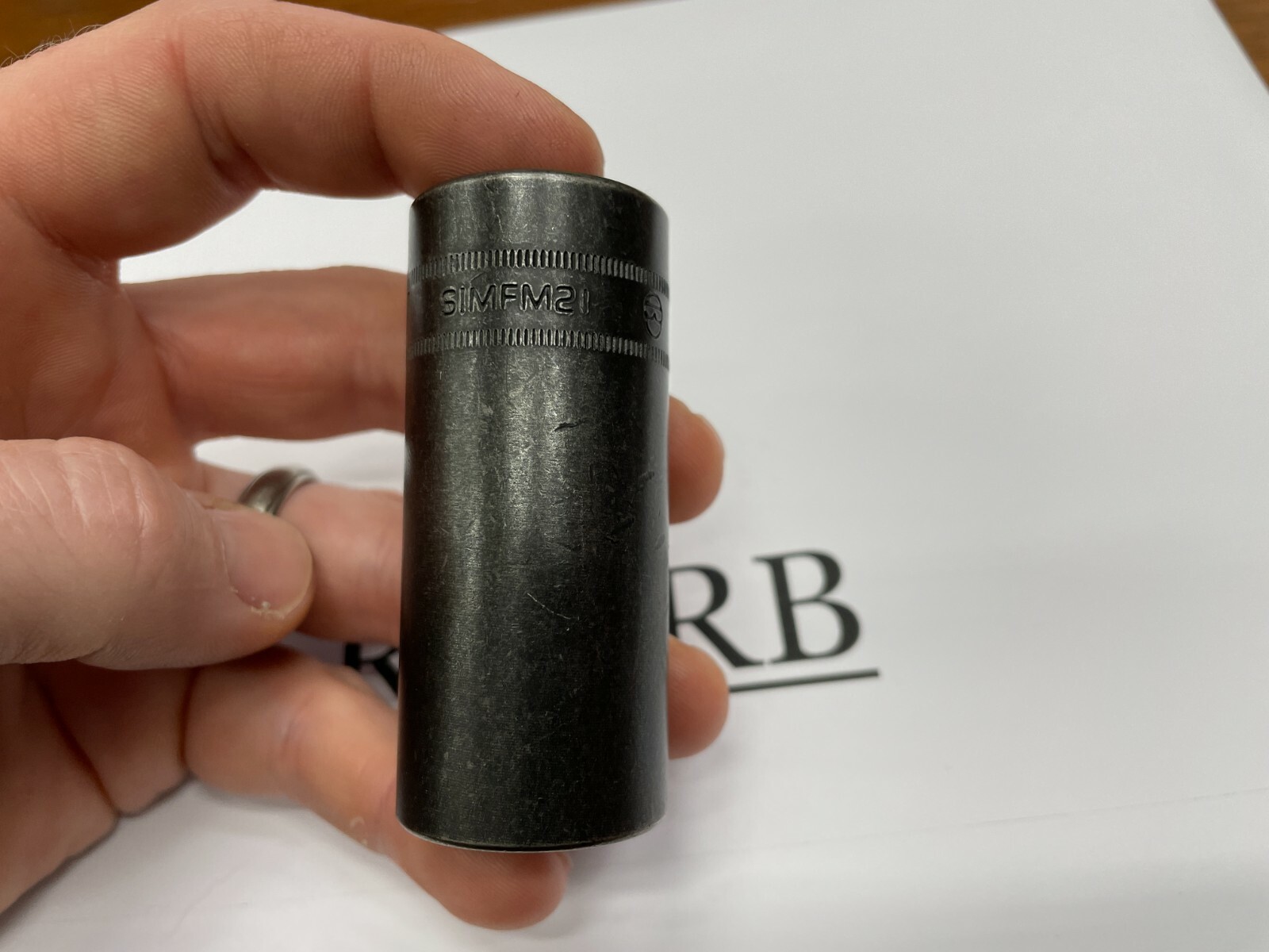 Snap-on Tools USA NEW 3/8″ Drive 21mm Metric Deep 6 Point Impact Socket SIMFM21