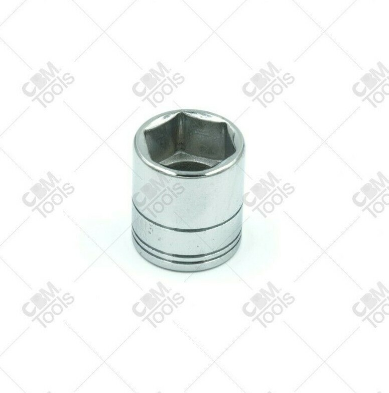 SK Hand Tools 40715 16mm 1/4in Chrome Standard Socket 6 Point NewUSA Made