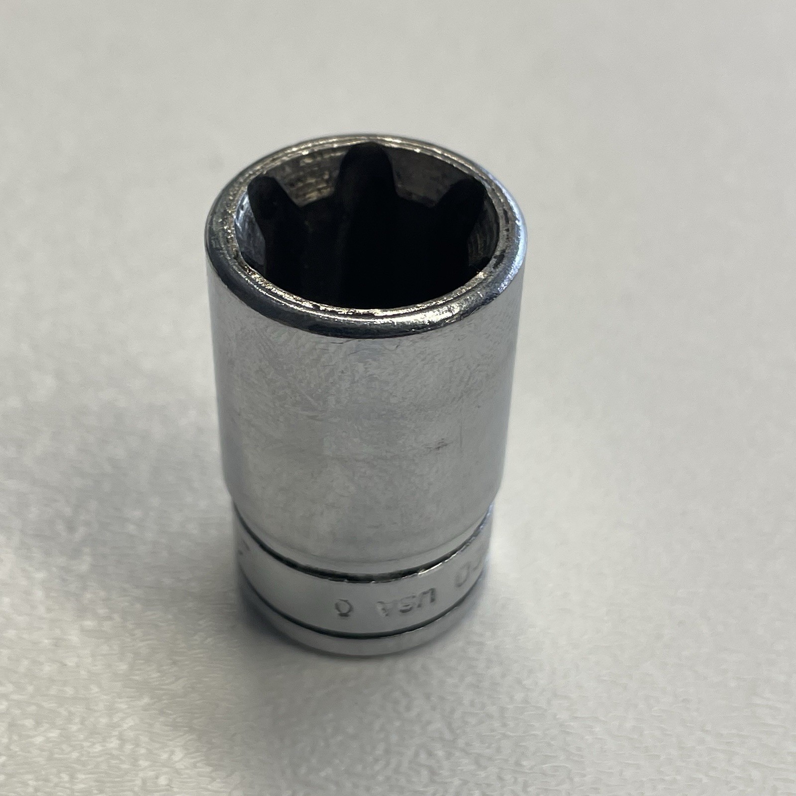 Snap-on Tools 3/8″ Drive E18 Inverted TORX Chrome Socket FLE180
